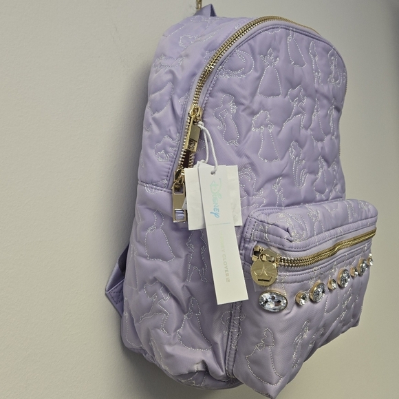 Stoney Clover Lane Disney Princess Royal Treatment Classic Backpack Lavender - Picture 6 of 15